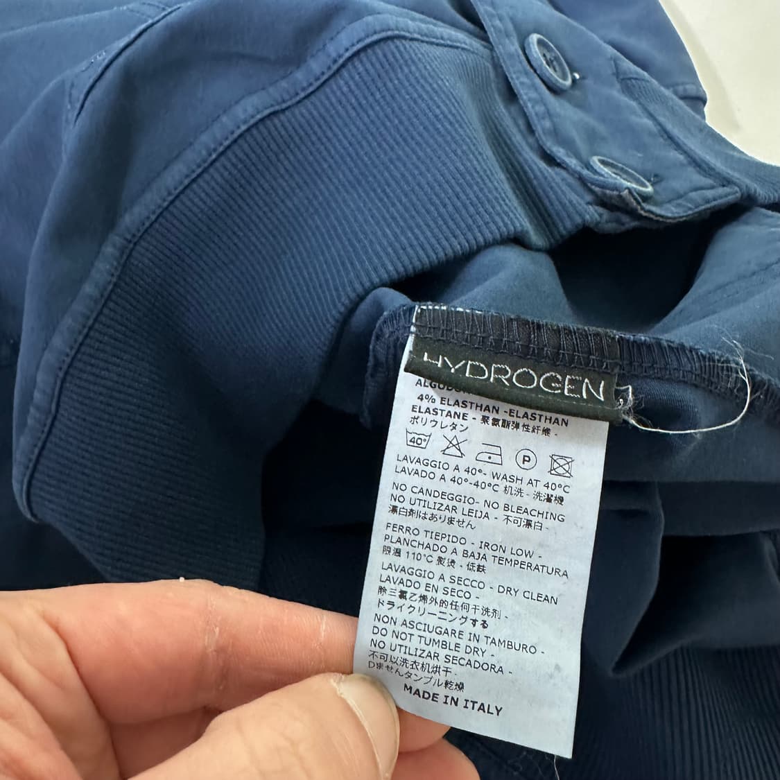 L 하이드로겐 네이비 AIRBORN 코튼 해군자켓 상품이미지8