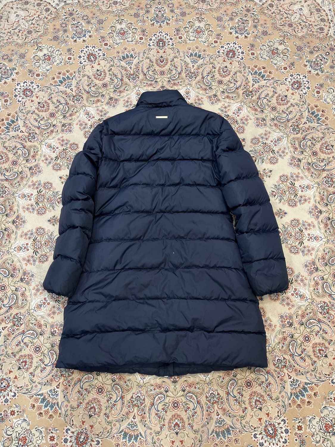 아르마니 익스체인지 패치로고 덕다운 롱패딩 상품이미지2