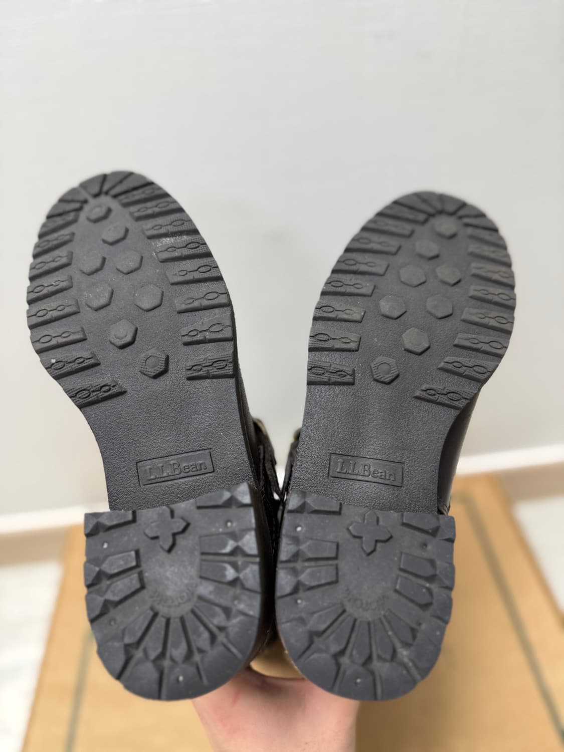 (230)LLBEAN 엘엘빈 레더 엔지니어부츠 브라운 상품이미지6