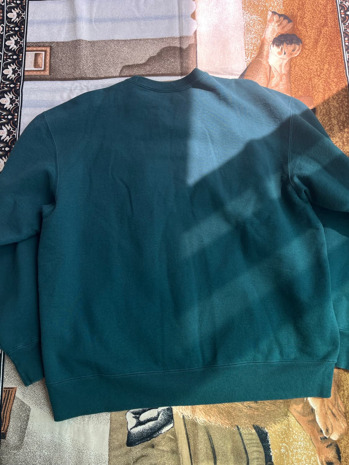 정품 슈프림 박스로고 다크파인 크루넥 XL 상품이미지5