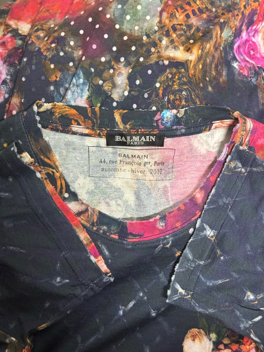 발망 2012 Pre-fall 롱 티셔츠 상품이미지4