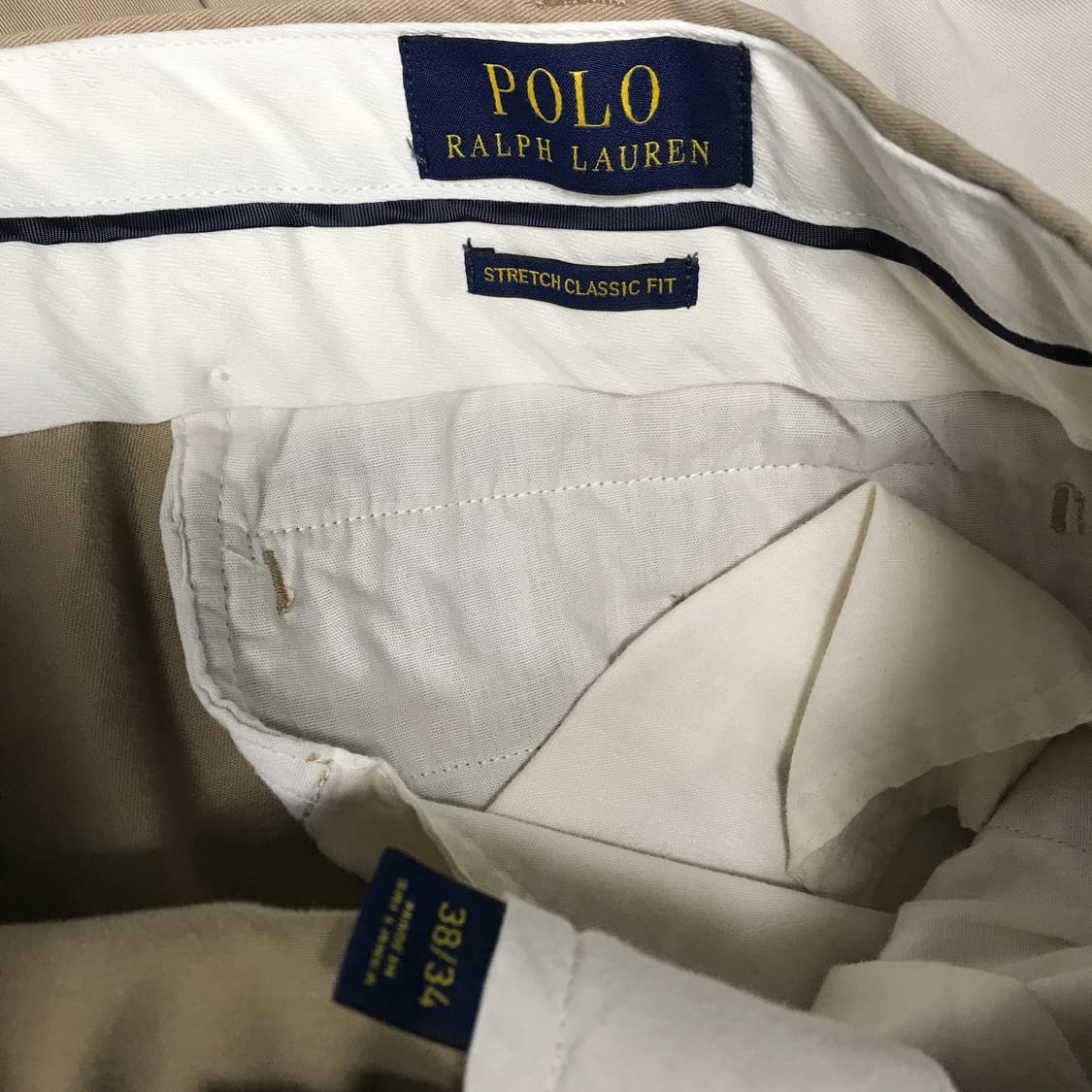 폴로 랄프로렌 베이지 치노 팬츠 38/34 상품이미지6
