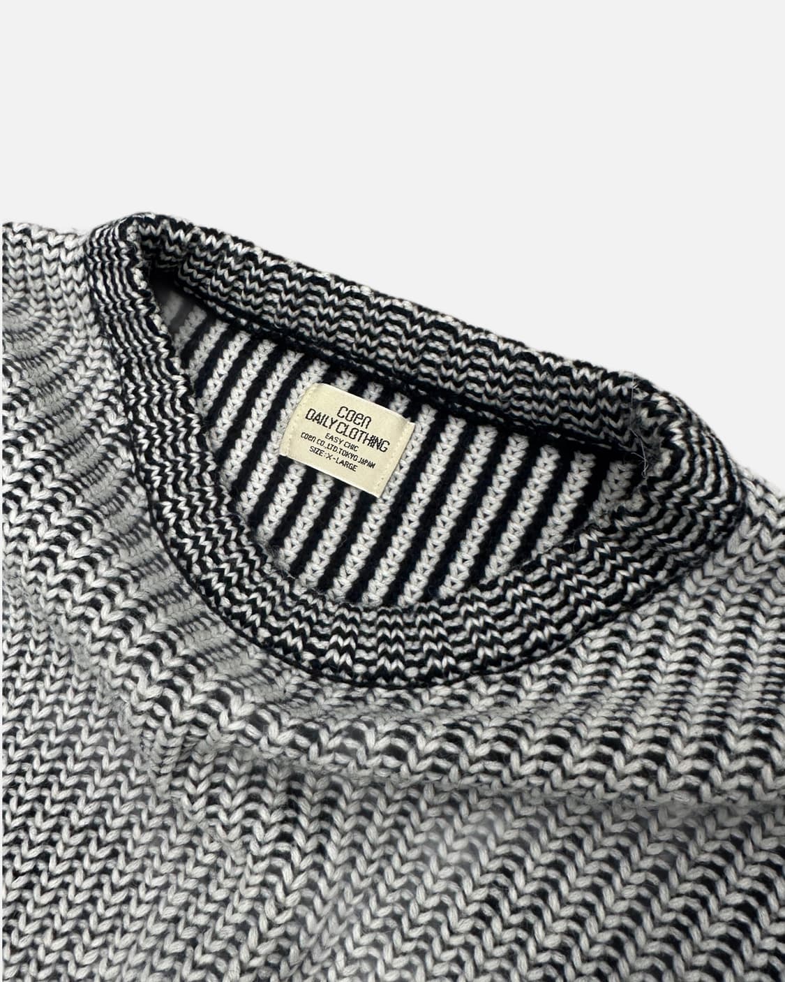 COEN mixed grunge knit 상품이미지3