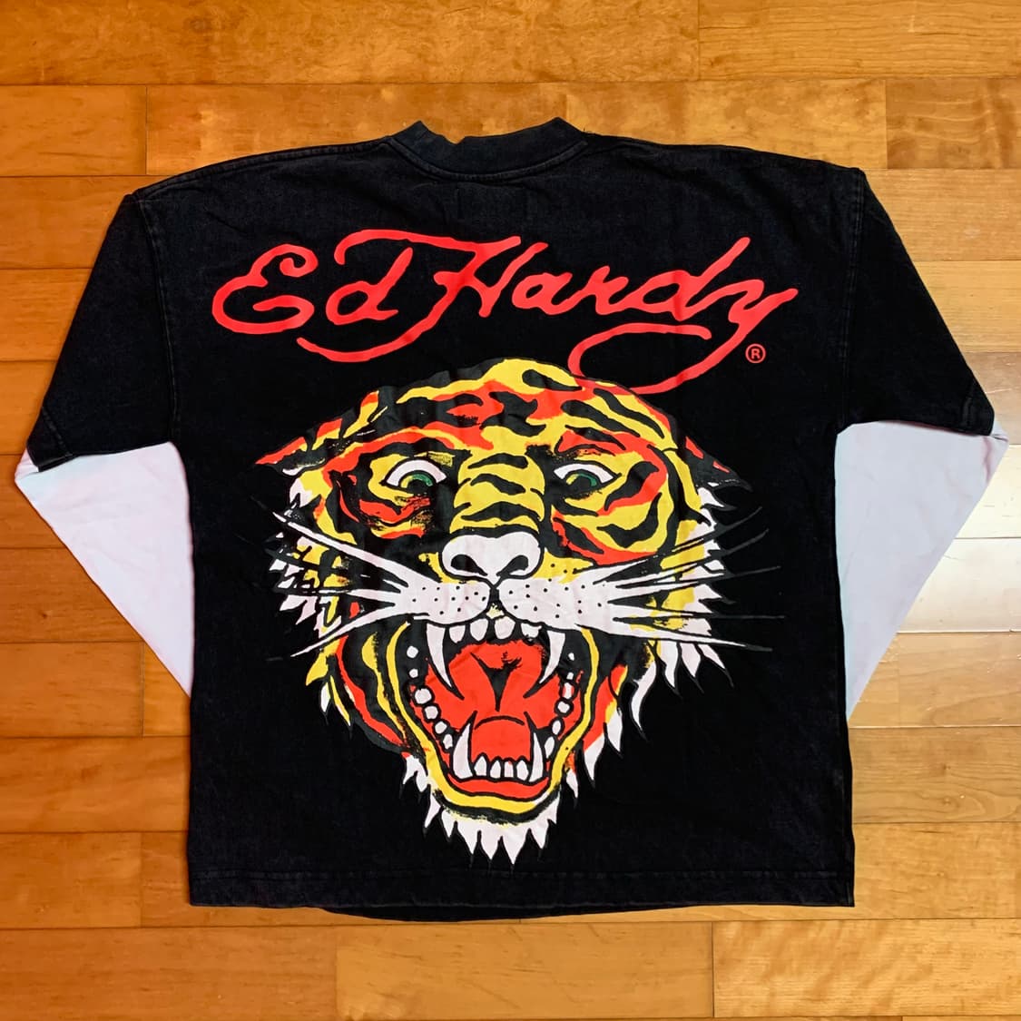 에드하디 오버핏 워시드 롱슬리브 긴팔티 상품이미지6