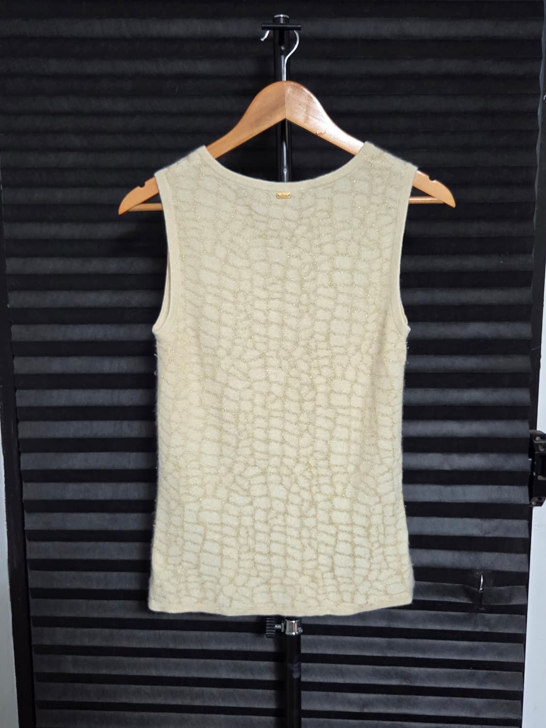 (정품) [세인트존] 캐시미어 블렌드 메탈릭 니트 트윈세트 | 0019 상품이미지6