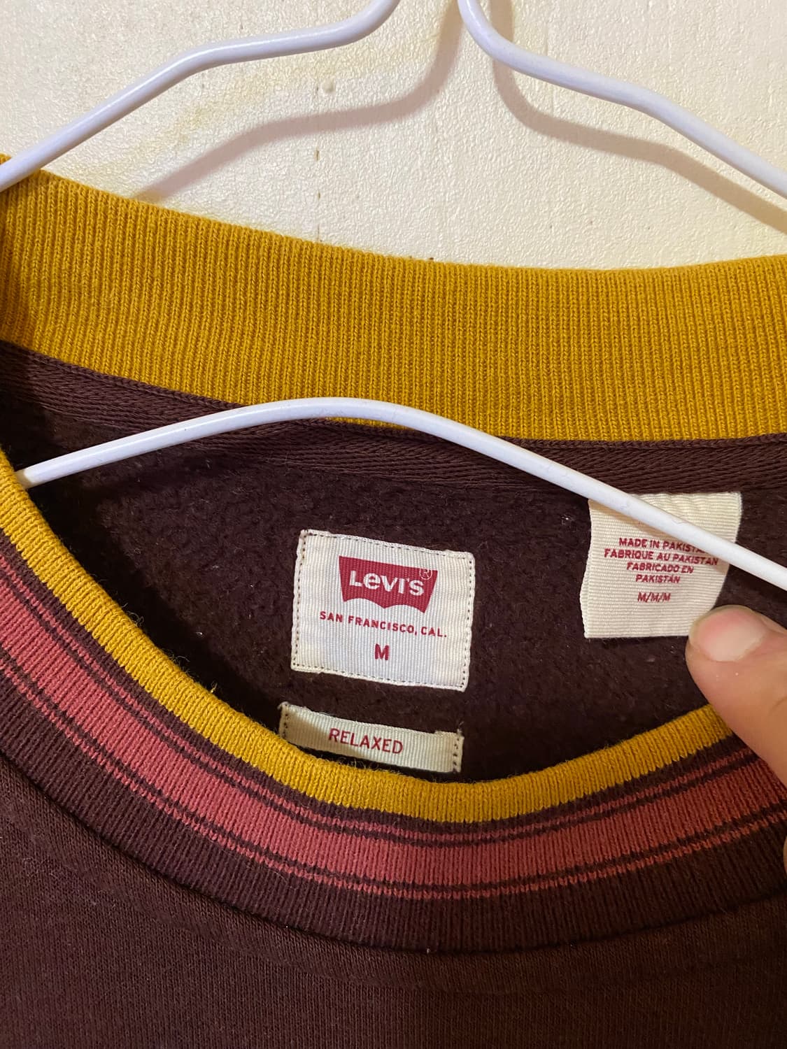 리바이스 맨투맨(기모) 상품이미지1