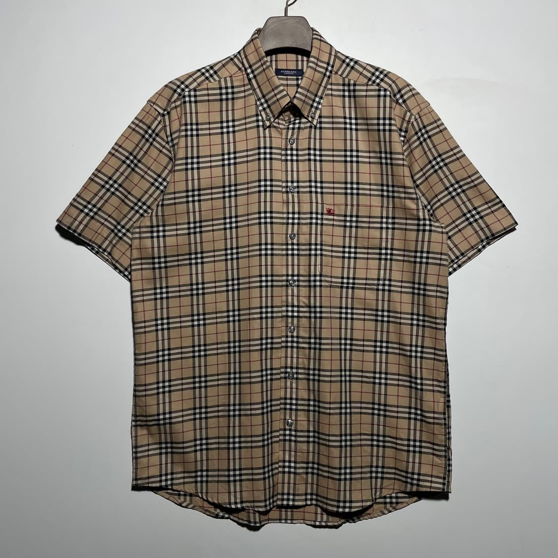 버버리 노바체크 반팔 셔츠 상품이미지1