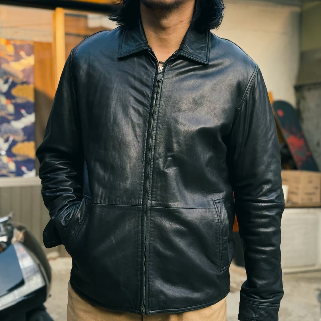 코리안모드 카우하이드 카코트 XXXL 상품이미지8