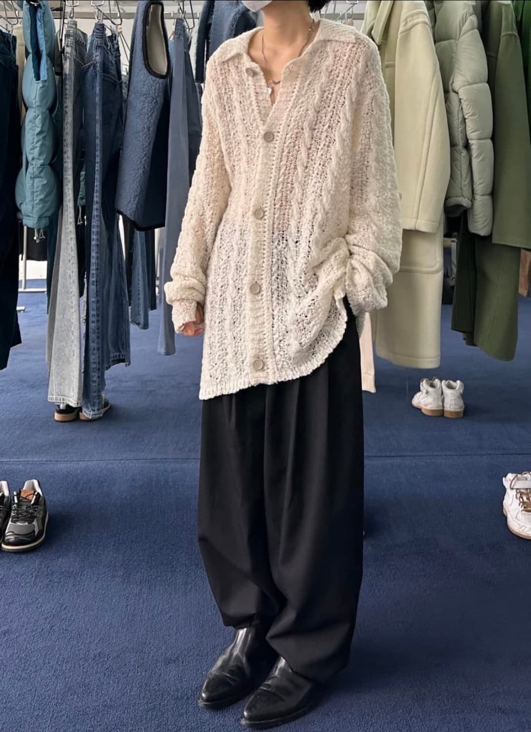 아워레가시 케이블 가디건 46 상품이미지2