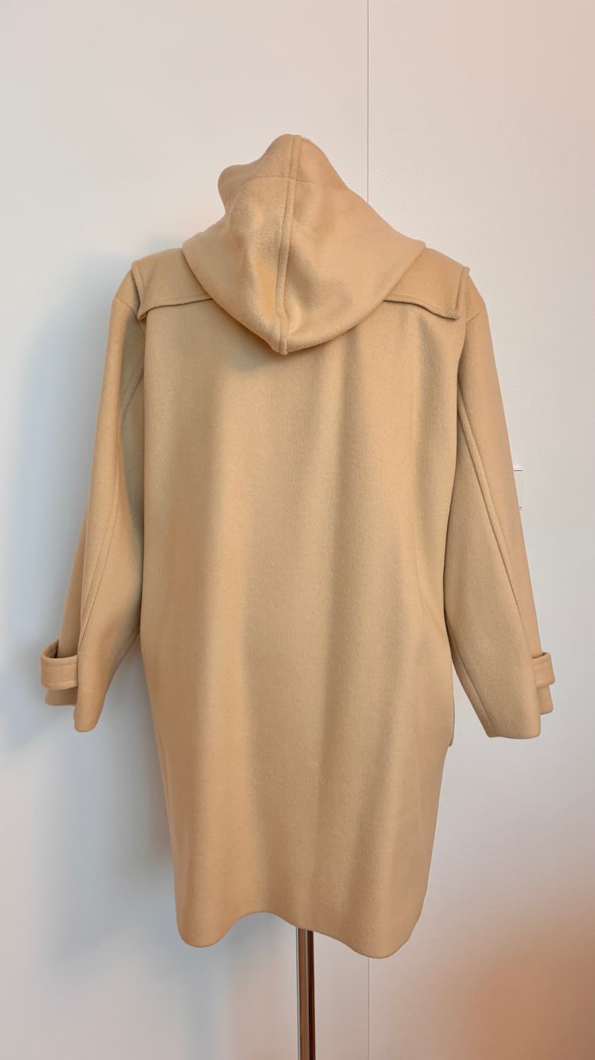 버터 컬러 떡볶이 더플 코트 상품이미지4