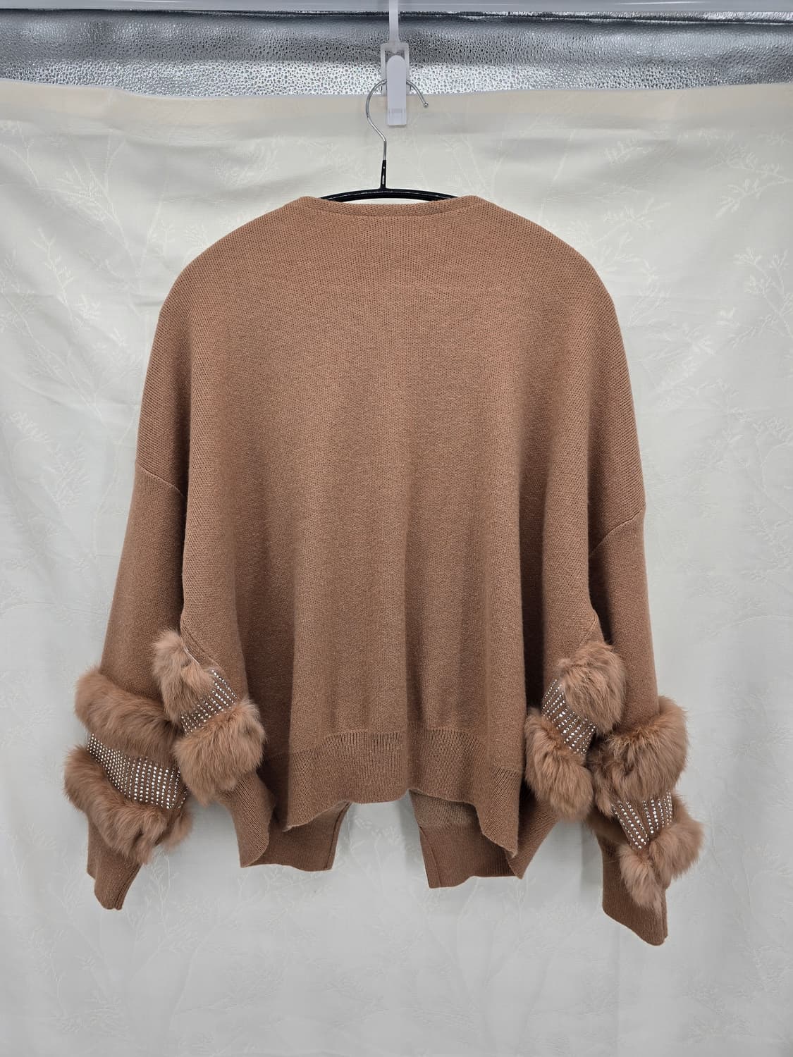 에고이스트 퍼 트리밍 가디건 55-66 상품이미지5