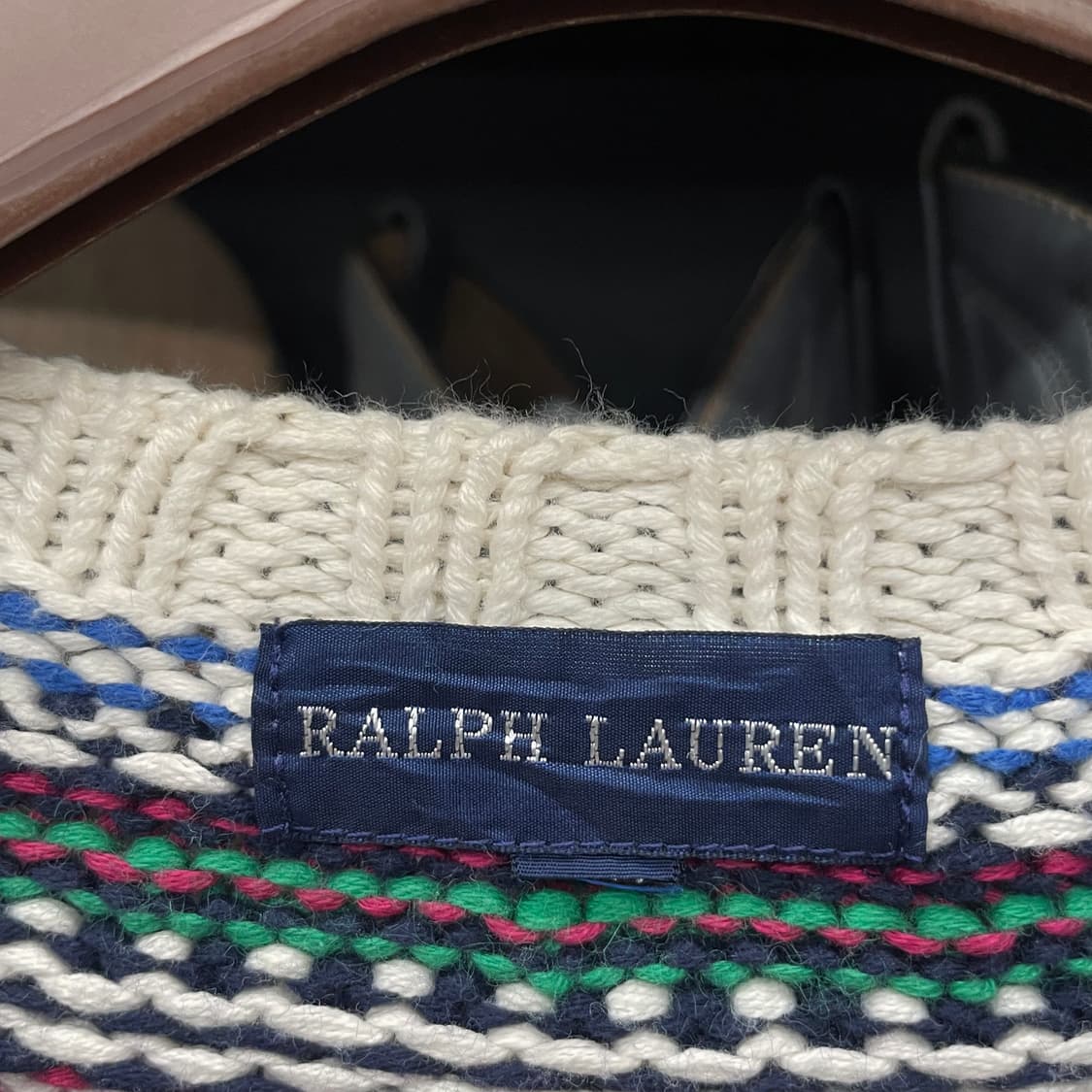 폴로 랄프로렌 울 노르딕 숄더 버튼 패턴 니트 스웨터 상품이미지8