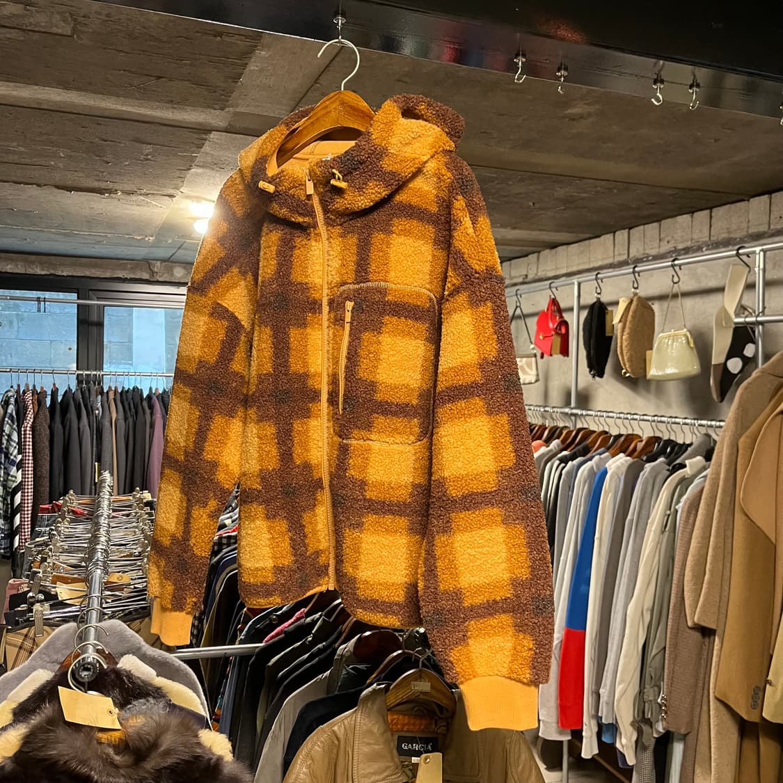 JW 앤더슨 뽀글이 후드 집업  상품이미지2