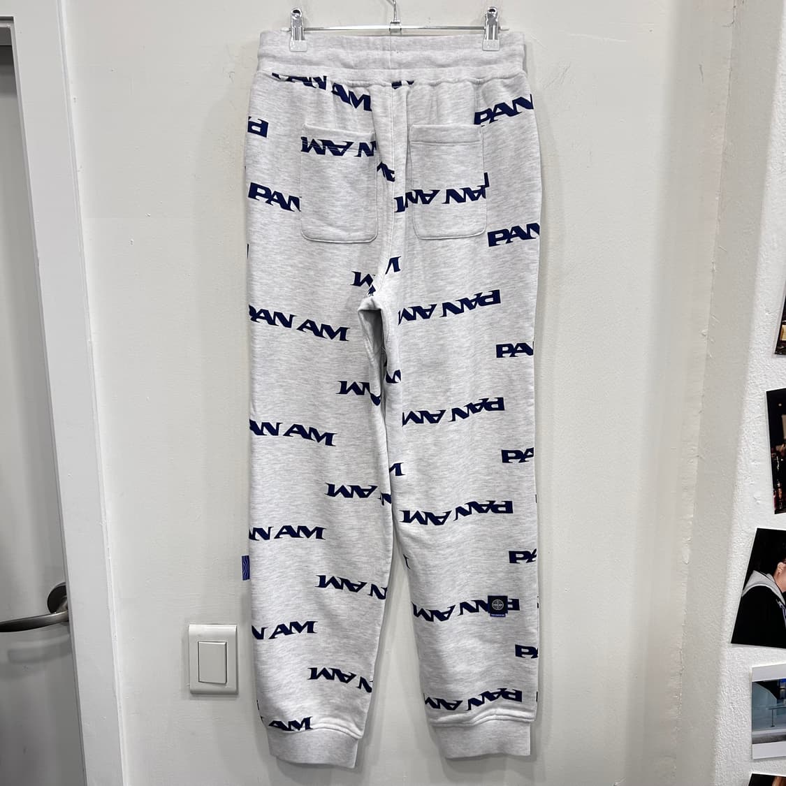 팬암 멀티로고 헤비코튼 배기 스웻 조거팬츠 상품이미지5