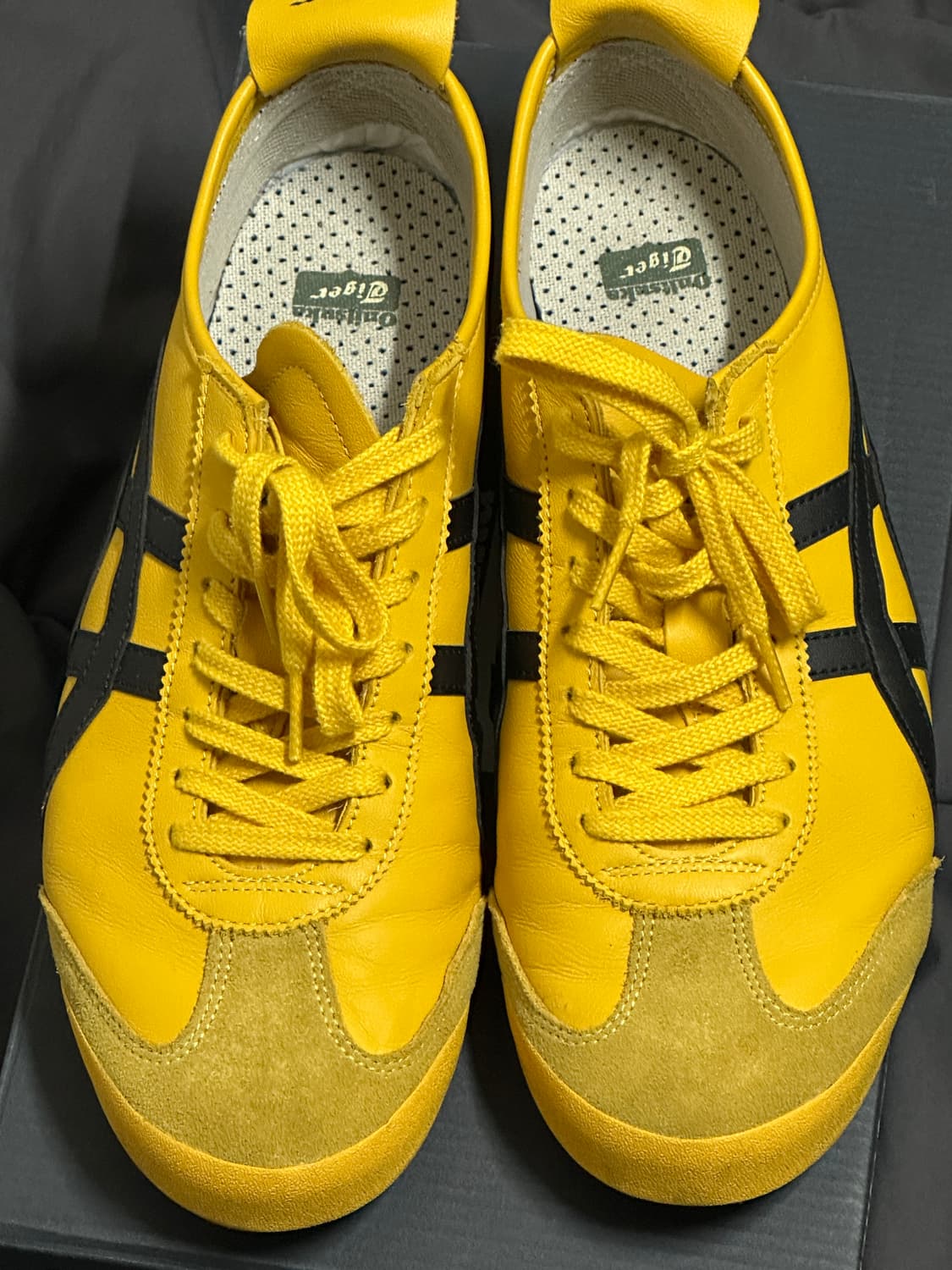 오니츠카타이거 멕시코66 옐로우 블랙 상품이미지2