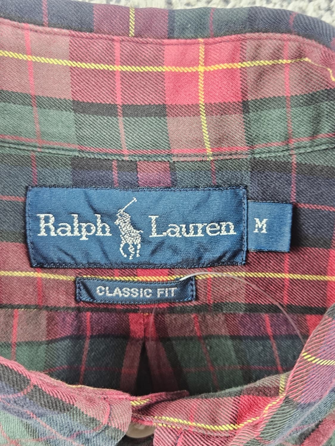 폴로랄프로렌 멀티컬러 타탄체크 패턴 셔츠 ( M ) / 11030 상품이미지9