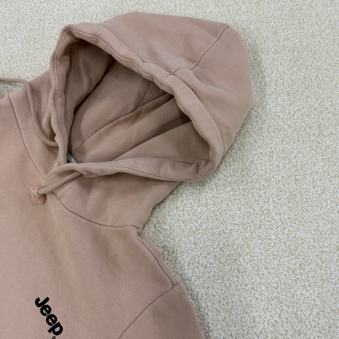 [M] 지프 스몰로고 기모 후드 맨투맨 티셔츠 1028UJ1 상품이미지3