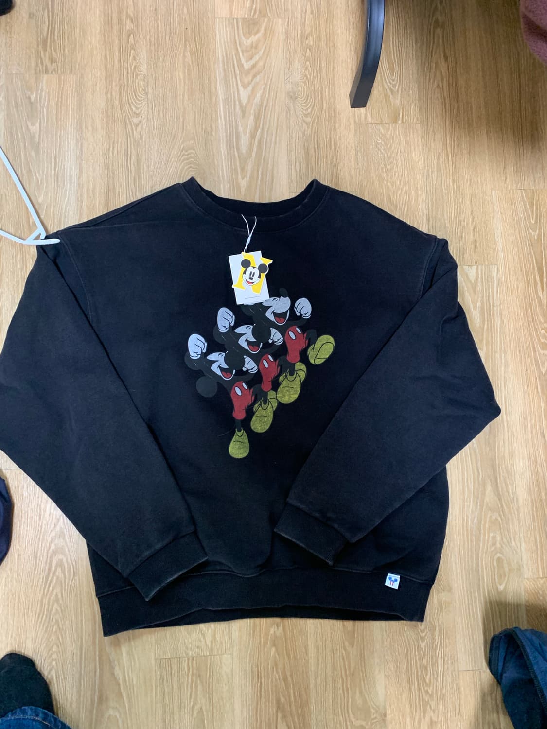 디스이즈네버댓 디즈니 미키 맨투맨 상품이미지2