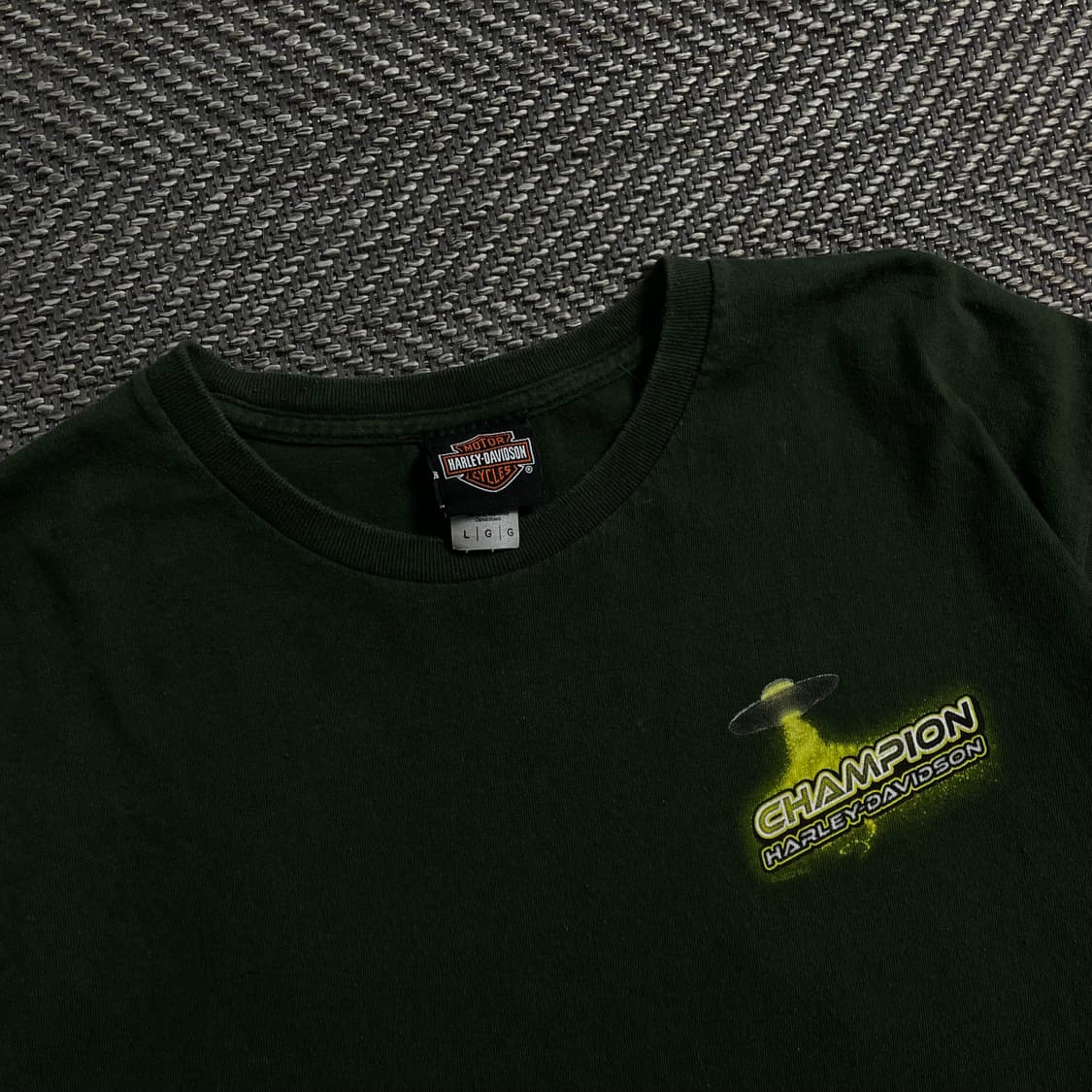 할리데이비슨 USA 오리지널 로스웰 뉴멕시코 반팔 티셔츠y 4138 상품이미지5