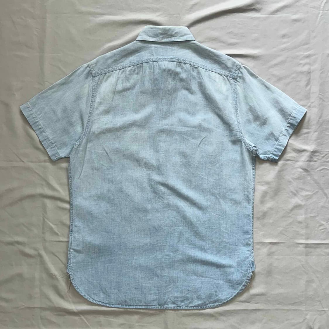 RRL 더블알엘 샴브레이 반팔 셔츠 상품이미지10