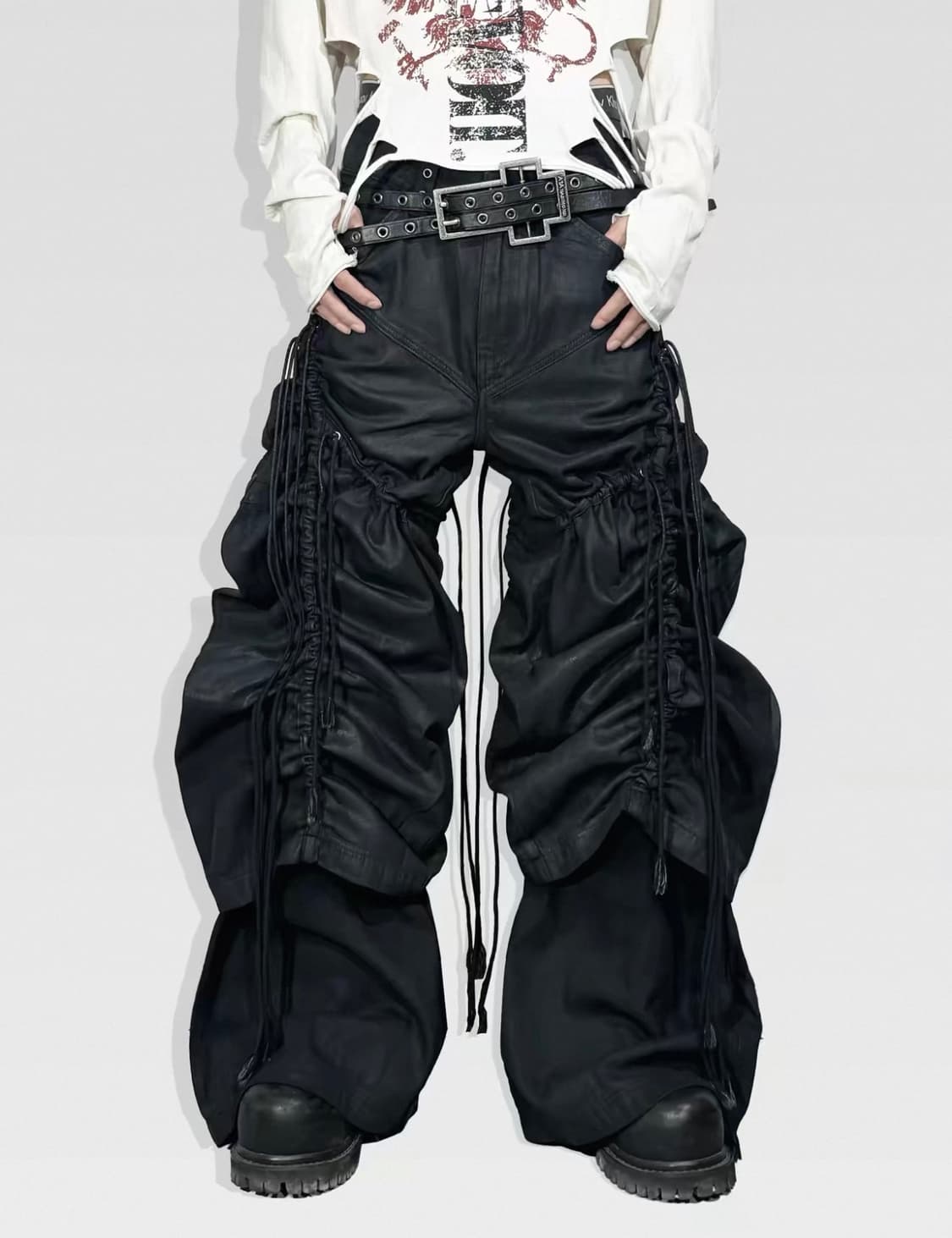 detail shirrng pants 상품이미지4