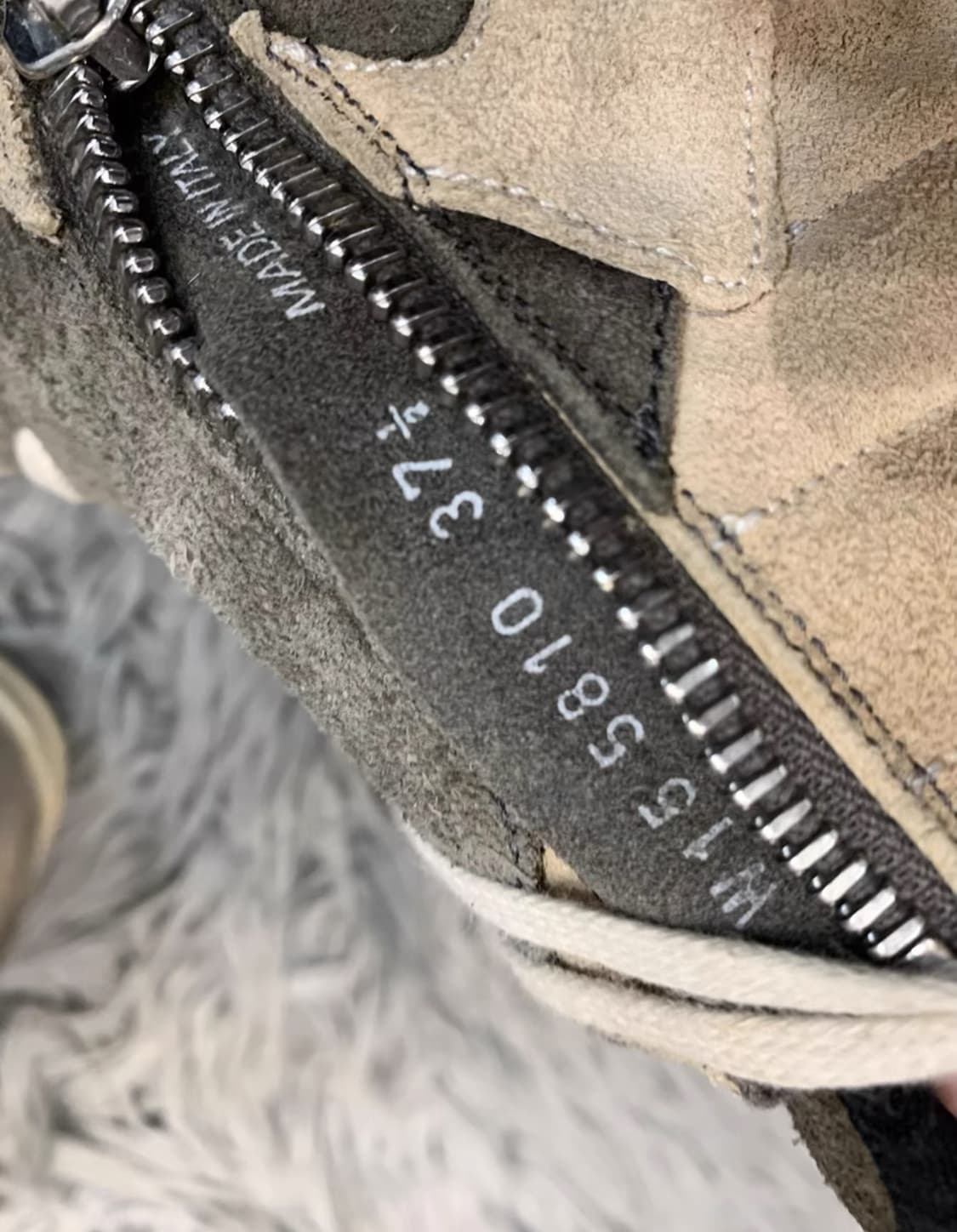 릭오웬스 지오바스켓 37.5 더스트 상품이미지7