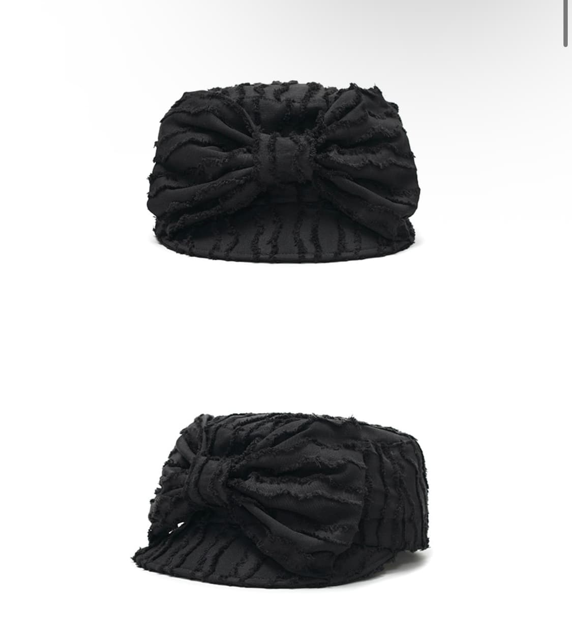 어썸니즈 벨보이 캡 웨이브 리본 상품이미지1