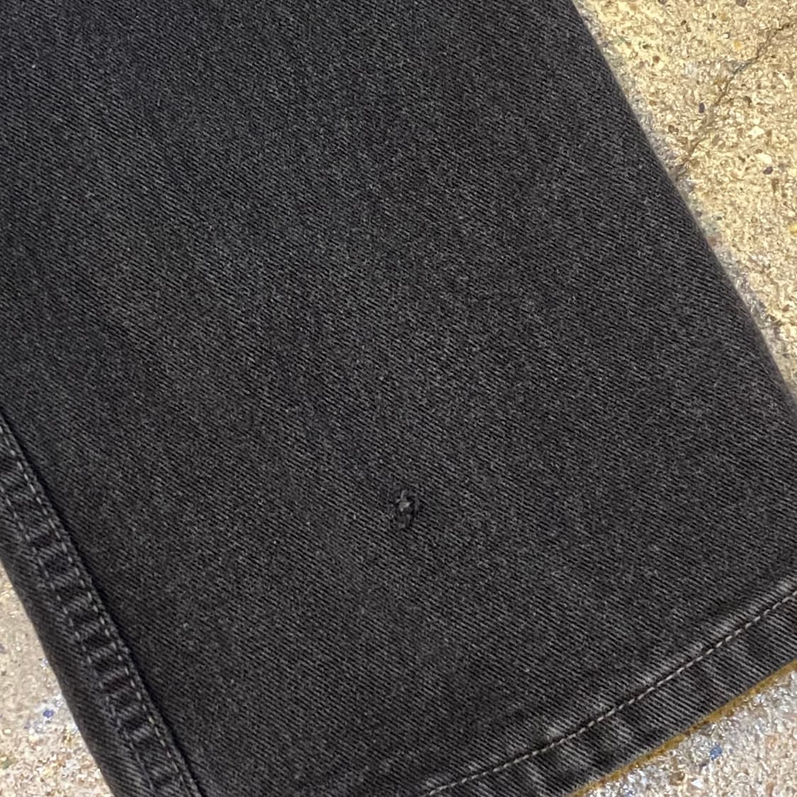 미국 빈티지 리바이스 505 레귤러핏 블랙진 청바지 상품이미지9