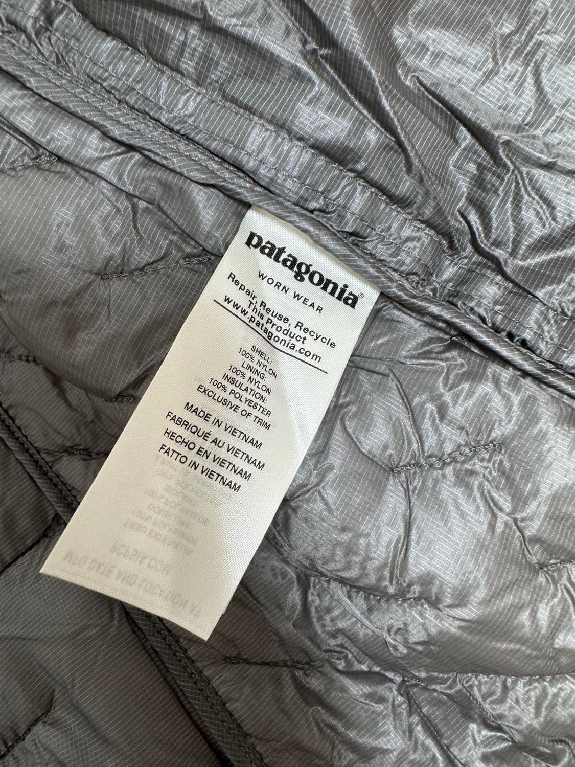 파타고니아 정품 마이크로퍼프 자켓 새제품 상품이미지4