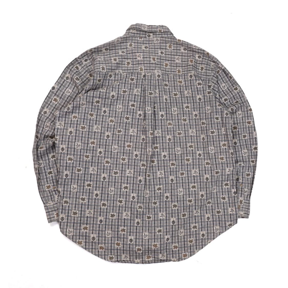 Wrangler Leaf Plaid Button-Down Shirt 상품이미지4