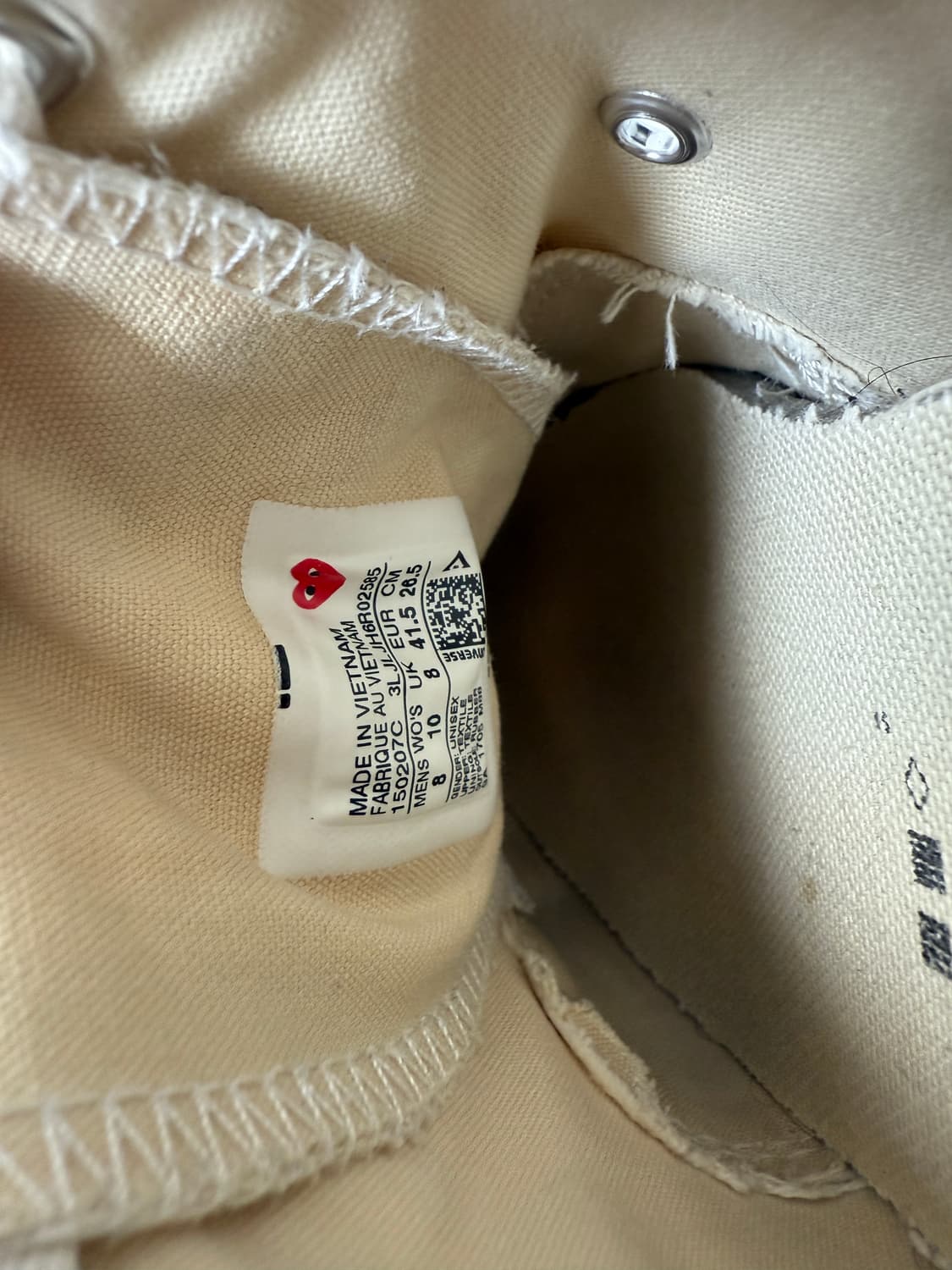 [265]꼼데가르송 X 컨버스 척테일러 컨버스 상품이미지10