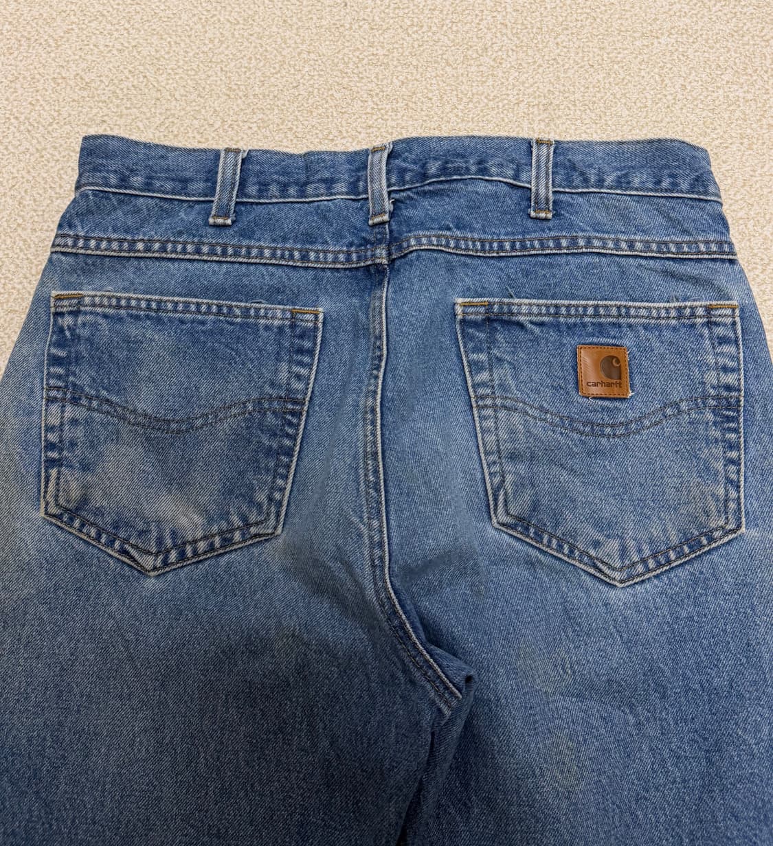 Carhartt B18 DST Denim Jeans 32X30 상품이미지5