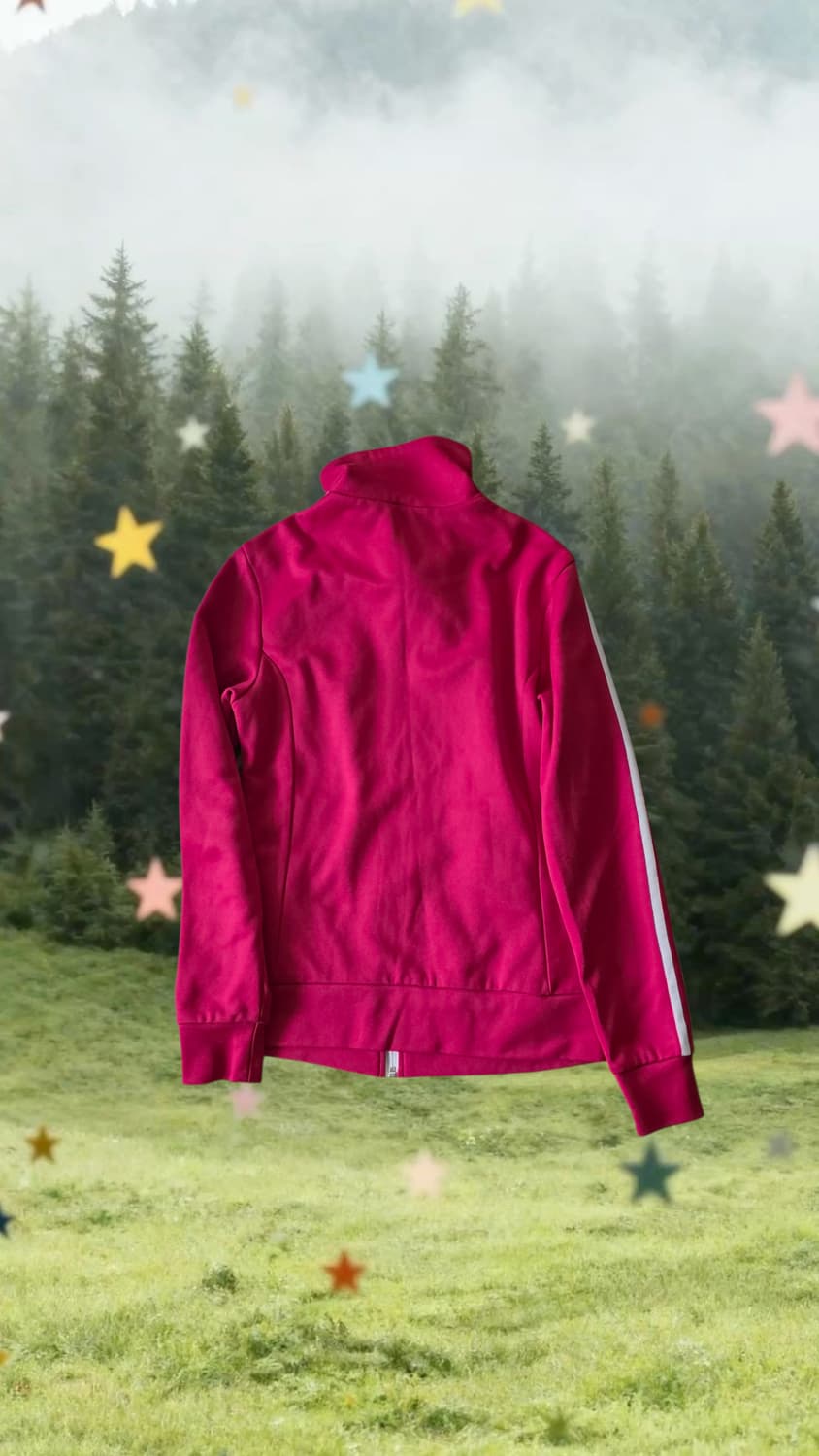 아디다스 핑크 유로파 져지 85 트랙탑 자켓 안감 흰핑 상품이미지2