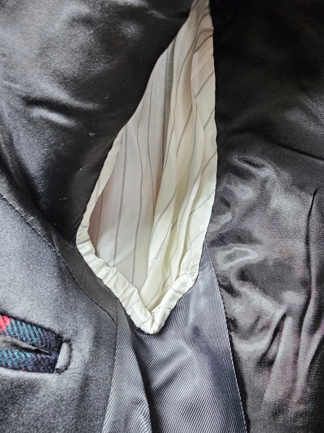 새상품 클럽모나코 타탄 울 자켓 상품이미지7