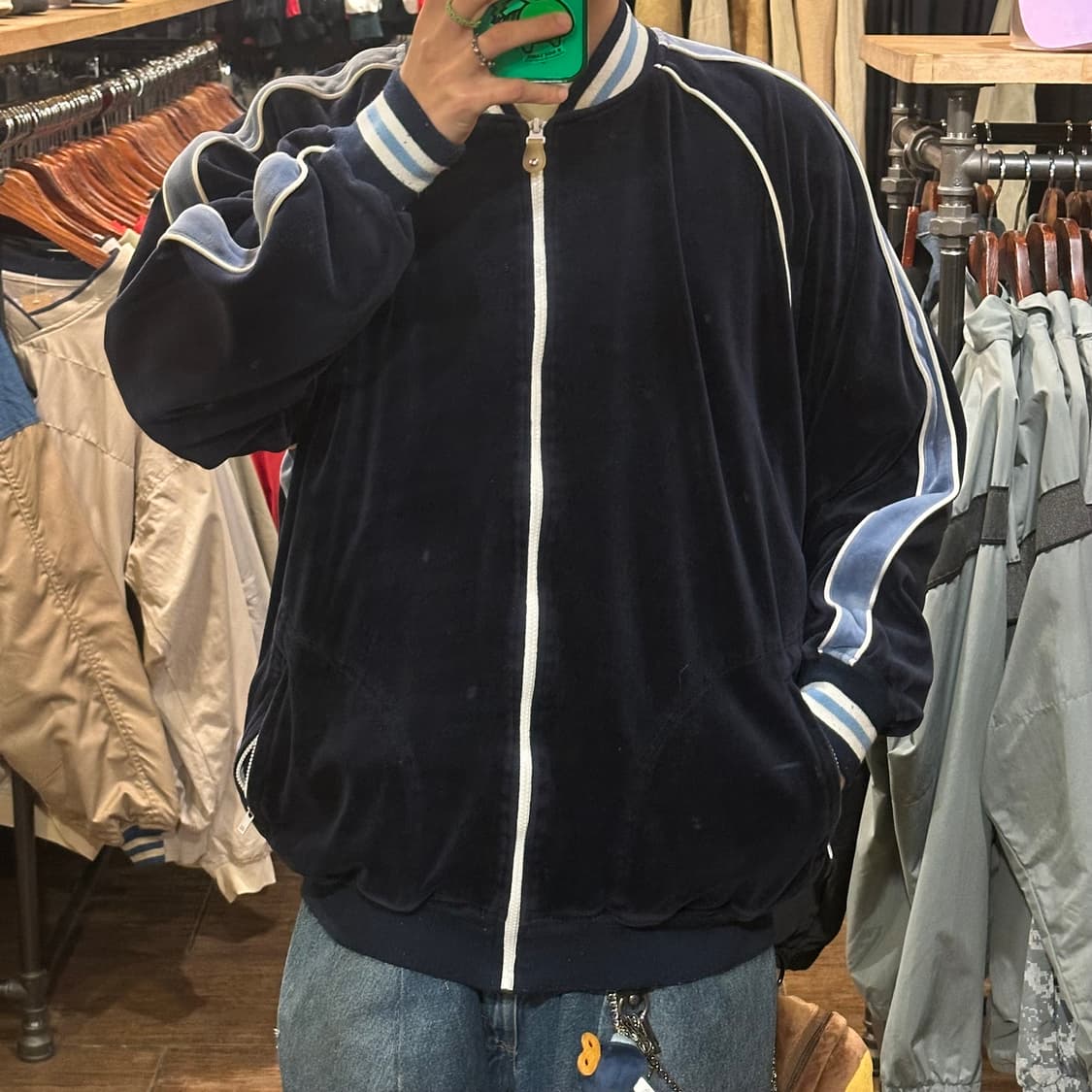 [IM] 코맨 후리스 네이비 상품이미지2