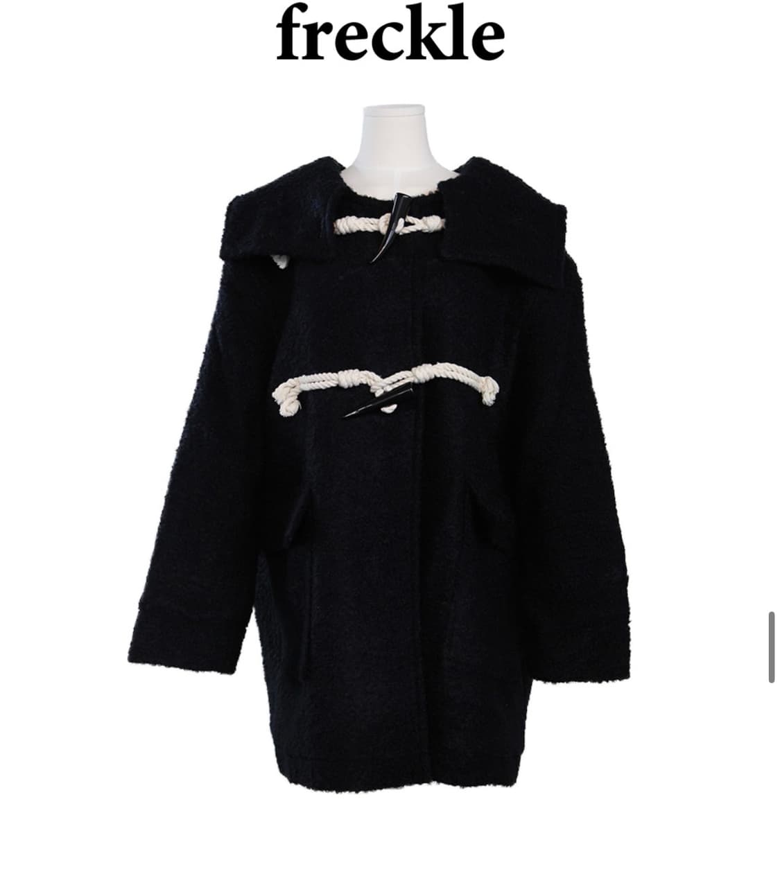 프레클 모헤어 오버사이즈 코트 상품이미지5