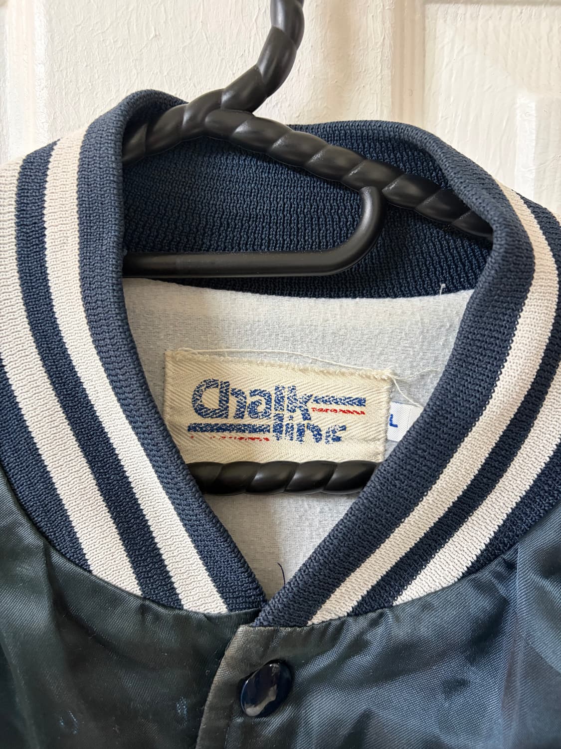 90s 뉴욕양키스 나일론 바시티 자켓 상품이미지2