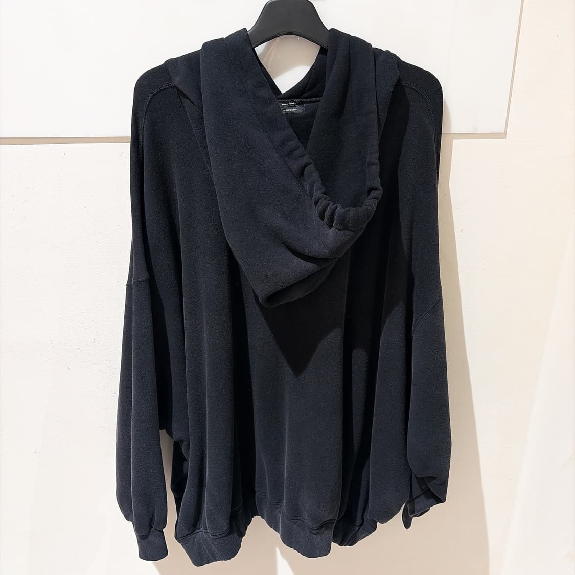 (정품/새상품) R13 알써틴 남성 블랙 오버사이즈 후드 상품이미지2