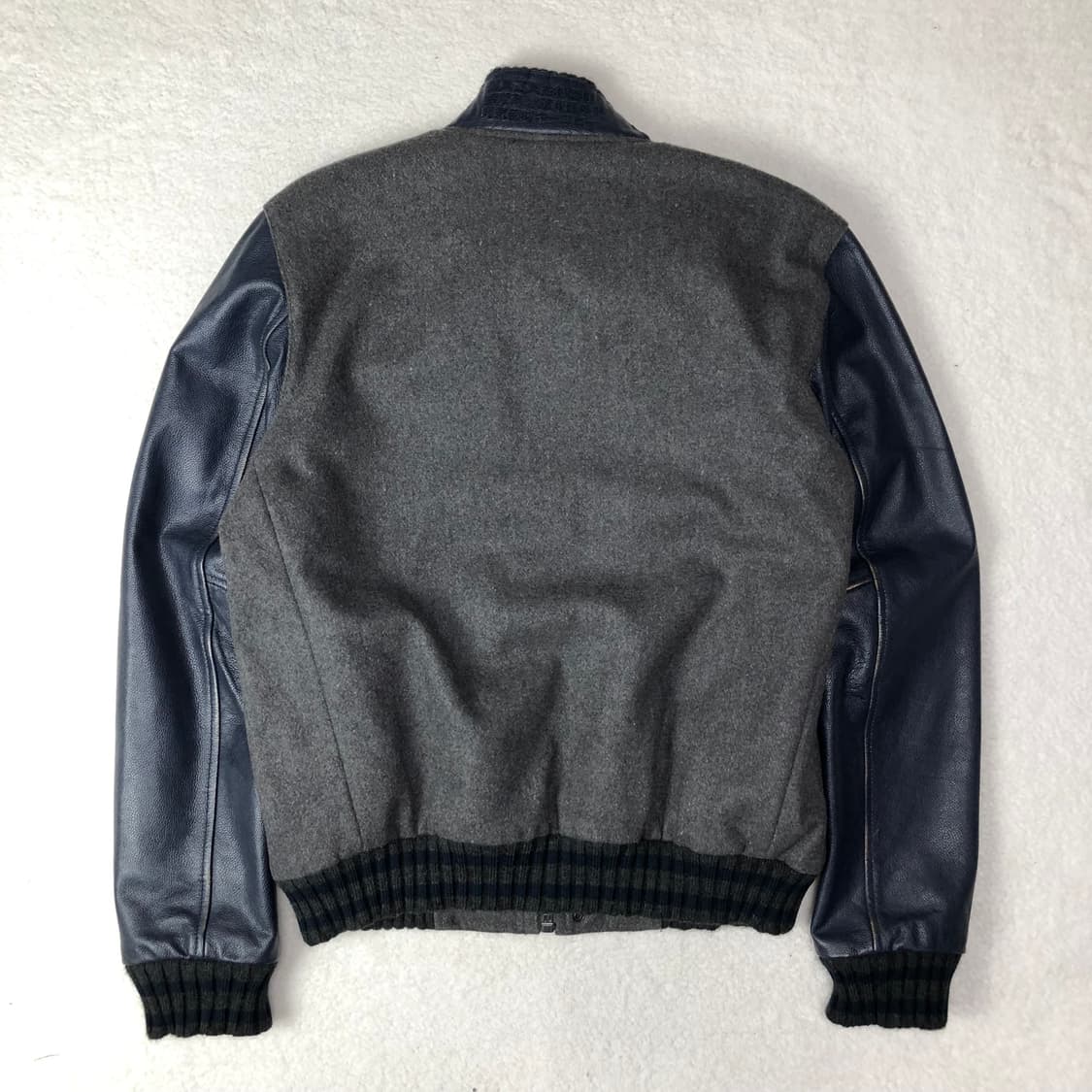 수퍼드라이 재팬 울 레더 바시티자켓  상품이미지2