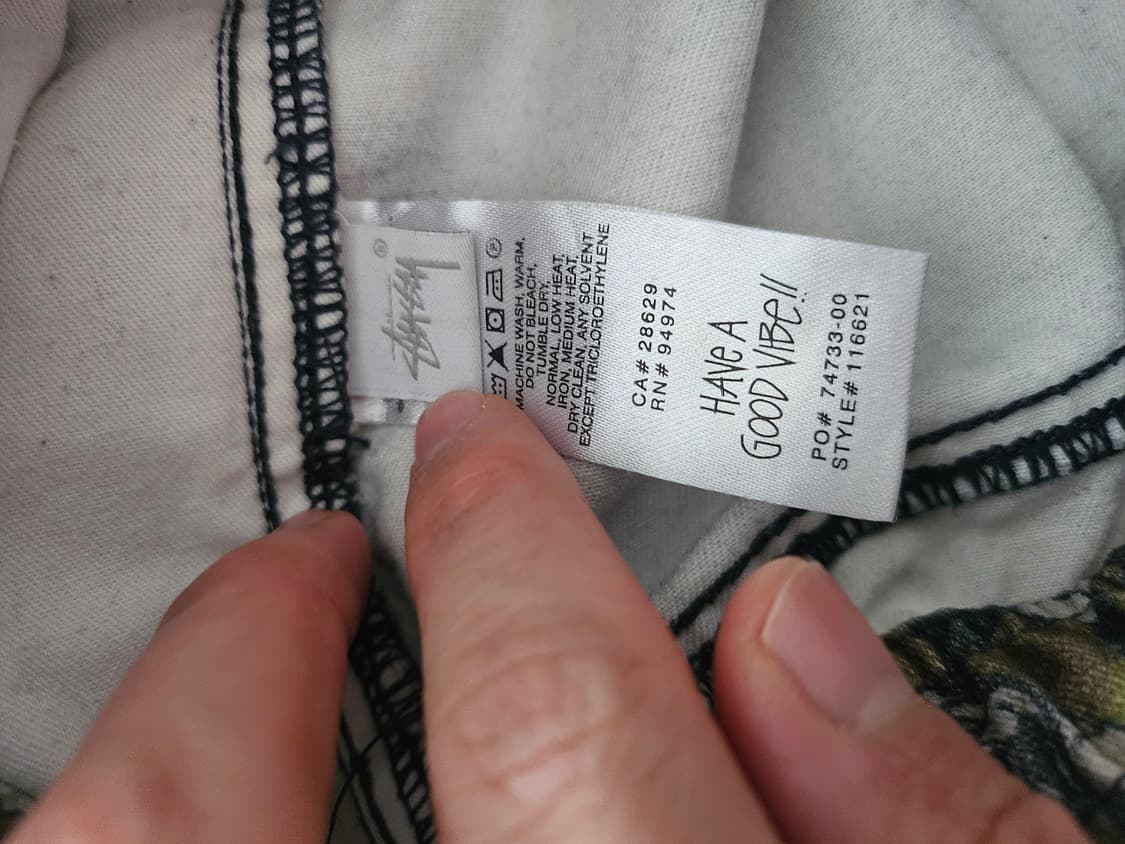 스투시 stussy 패턴 팬츠 상품이미지8