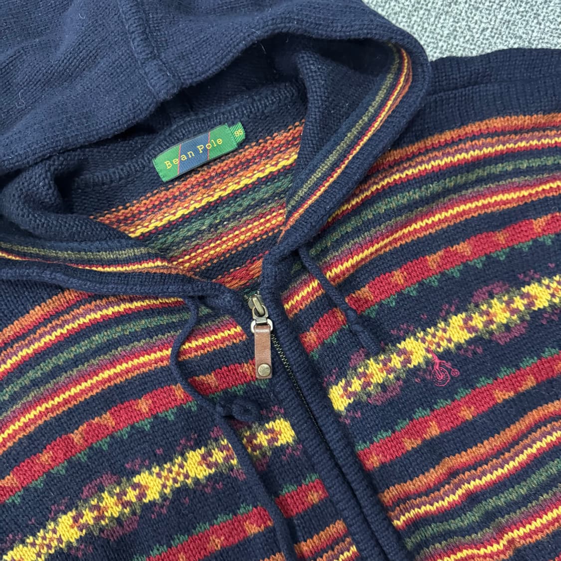 빈폴 니트 후드집업 상품이미지4