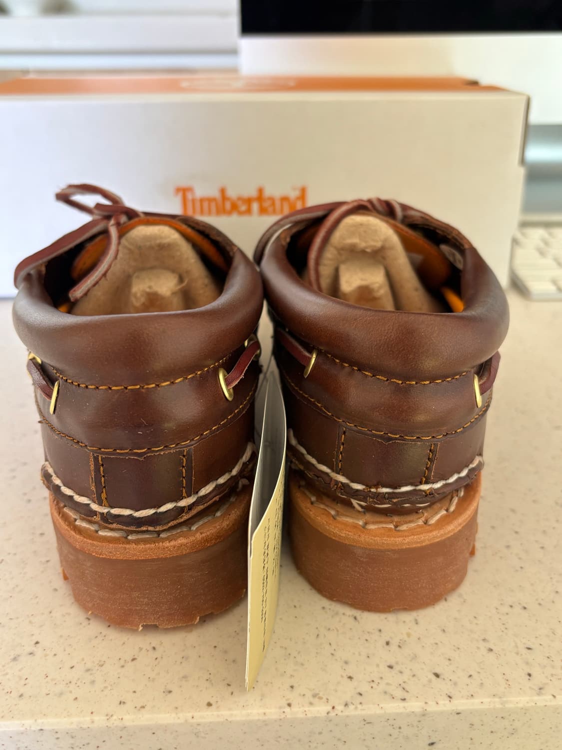 팀버랜드 Timberland 여성 클래식 3아이 보트슈즈 / 230사이즈 상품이미지5