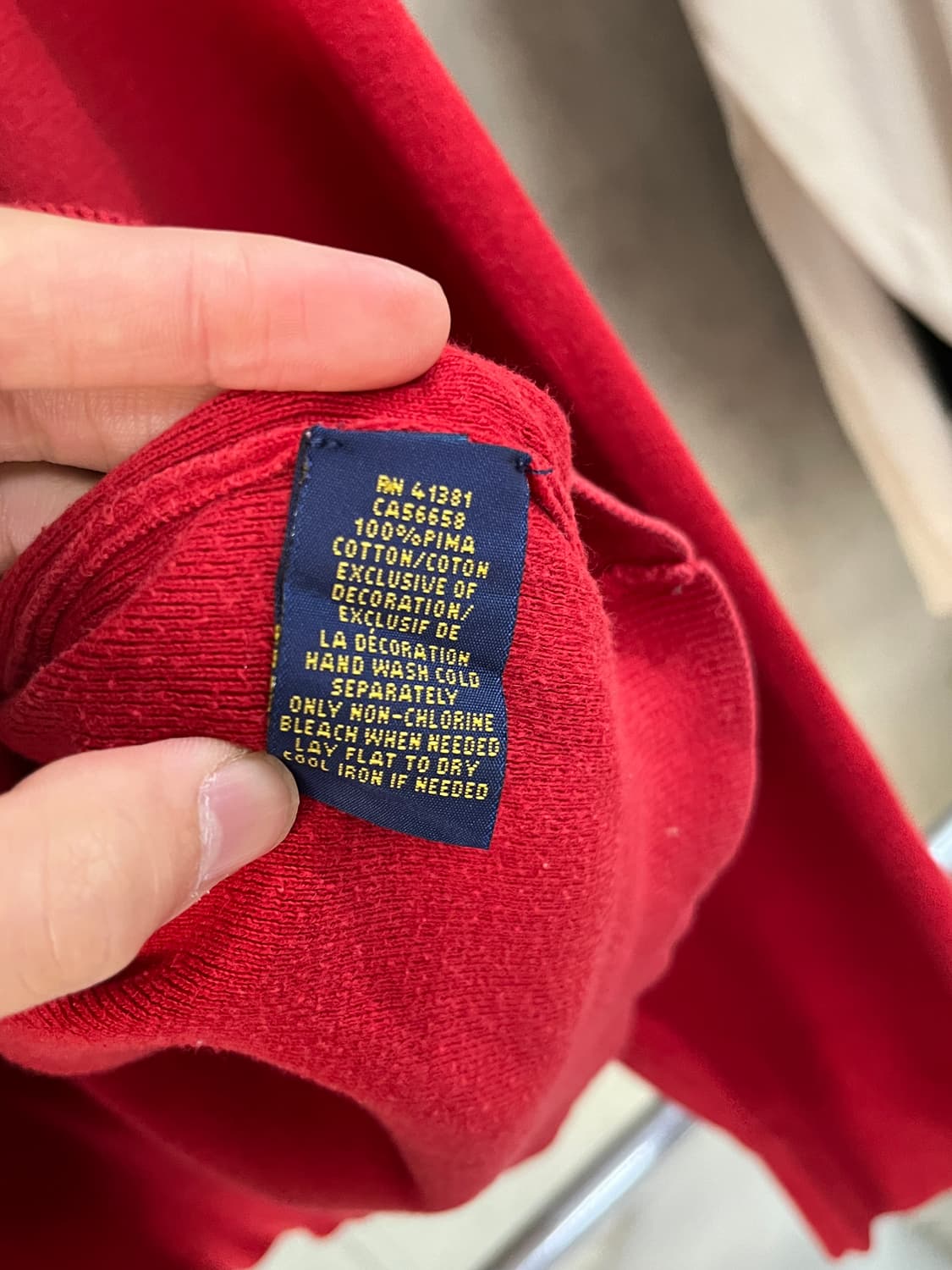 POLO RALPH LAUREN PIMA COTTON KNIT 상품이미지6