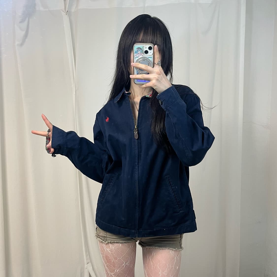 Polo Ralph Lauren navy blouson 상품이미지2