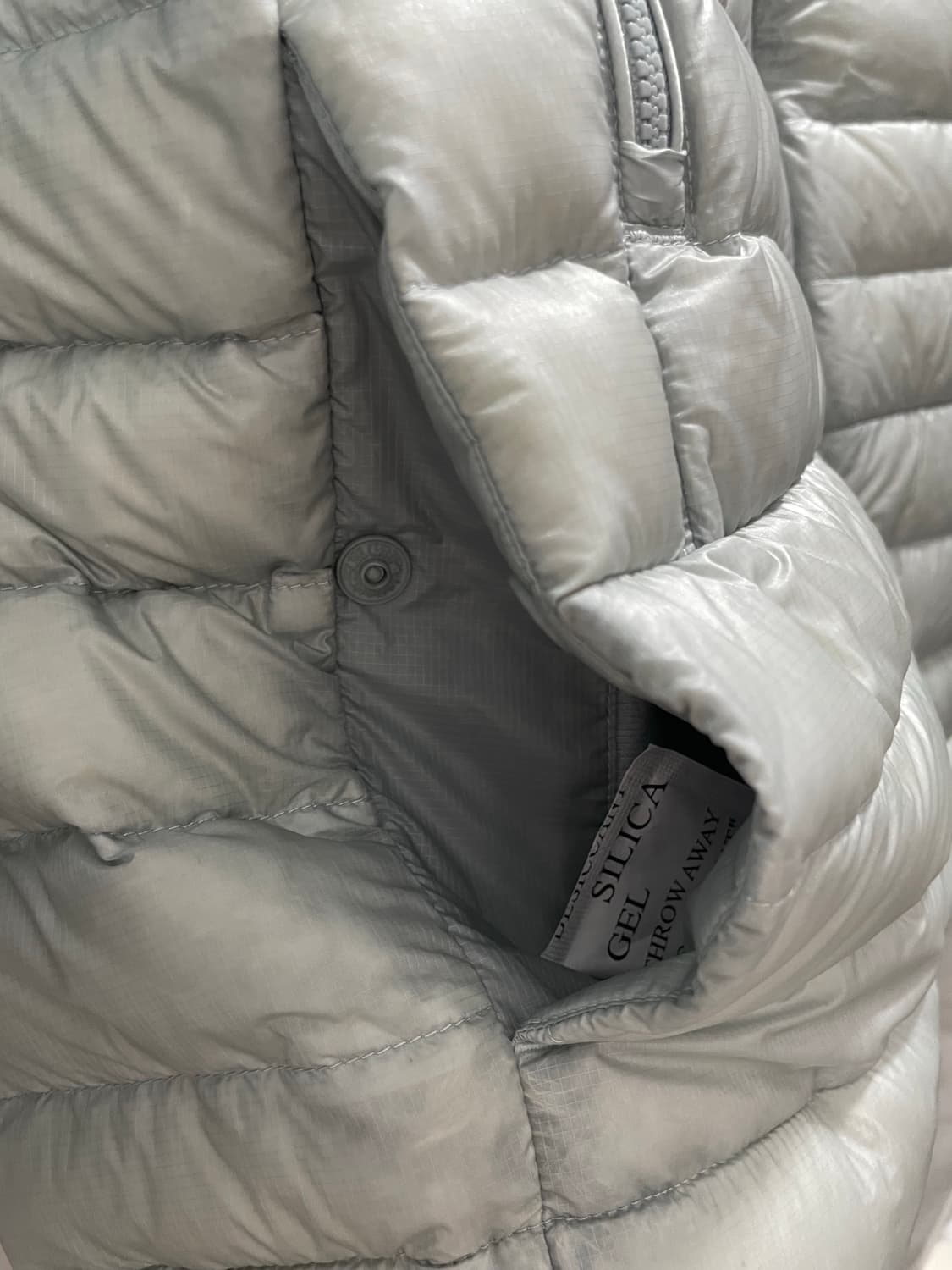 무신사 스탠다드/ 시티레저 시어 립스탑 후디드 라이트 다운자켓/ XXL  상품이미지9