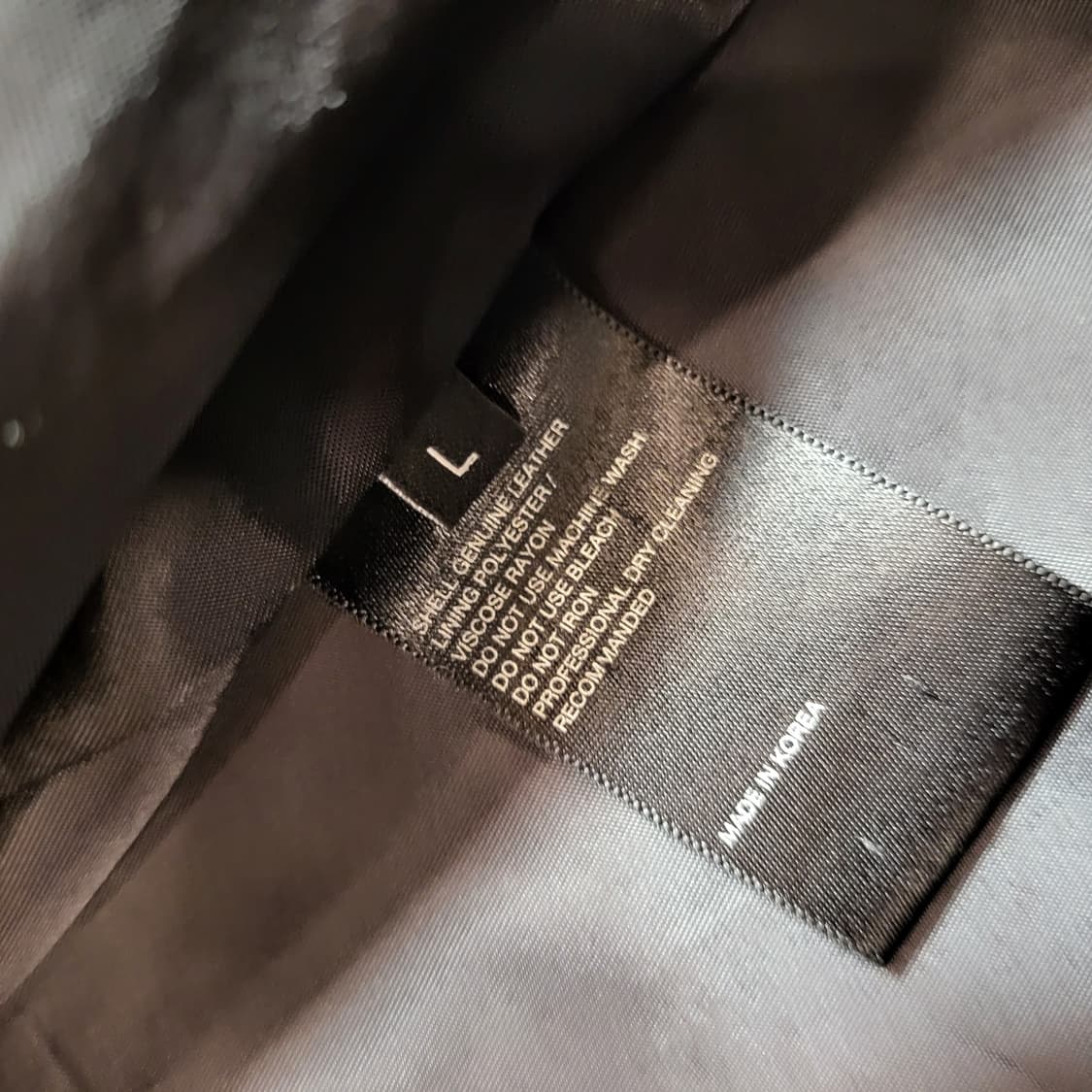 비바스튜디오 리얼 레더 자켓 (L) 상품이미지8