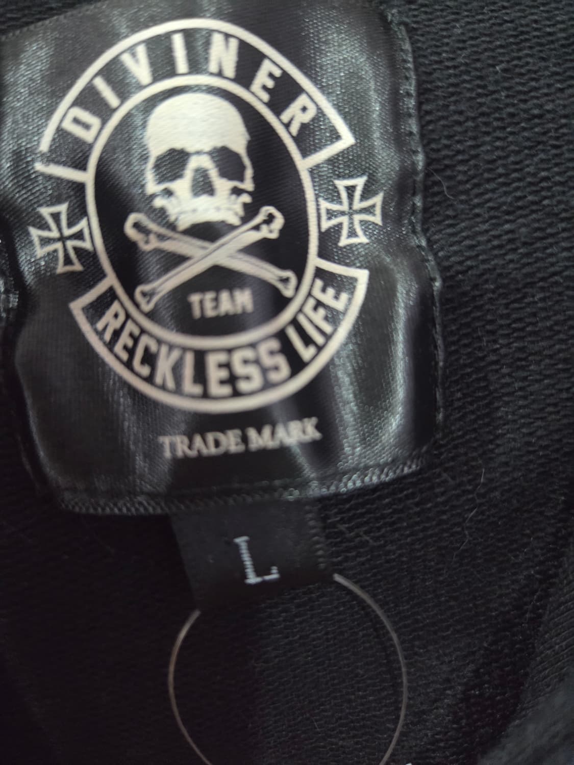 남성 메탈리카 블랙 후드티 상품이미지3