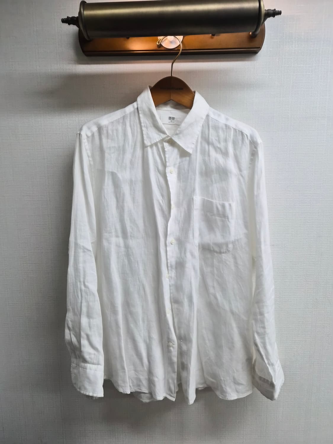 XL) 유니클로 린넨셔츠 팝니다 상품이미지1