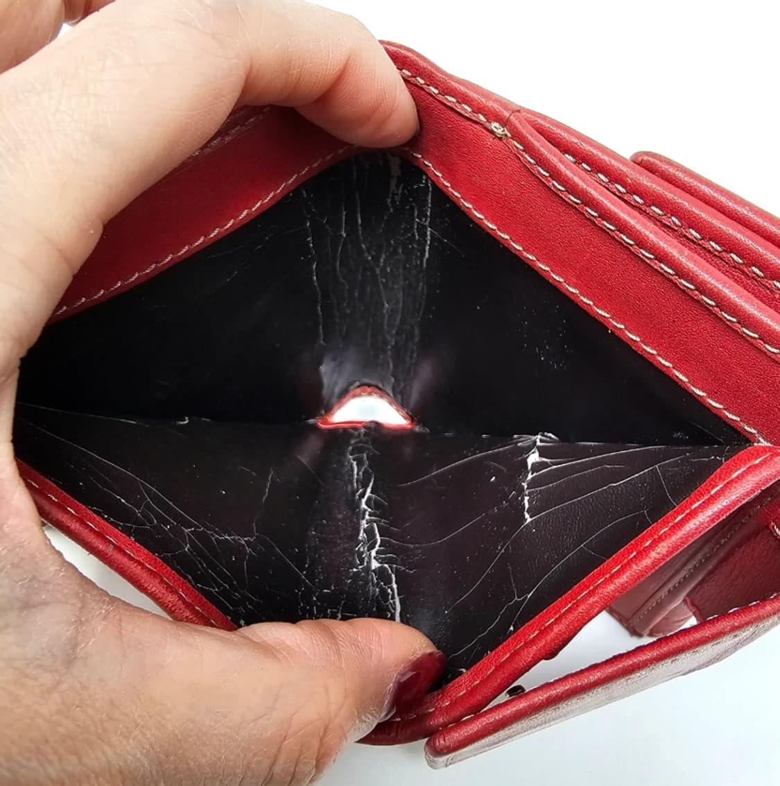 구찌 시마 하트 자물쇠 반지갑 레드 상품이미지8