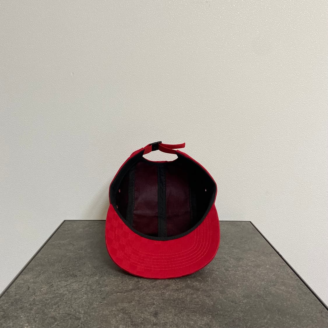 (OS) 슈프림 박스로고 캠프캡 모자 체커보드 레드 상품이미지5